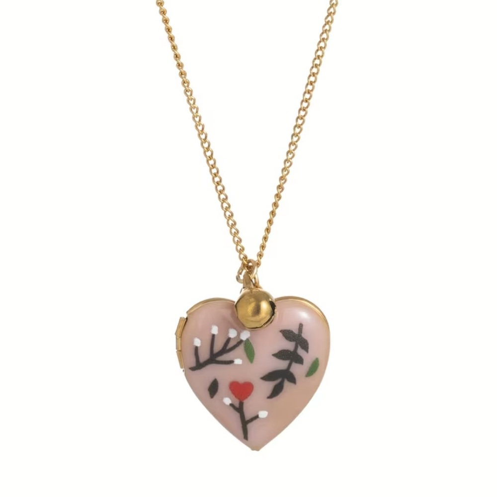 ❗️FIRM PRICE❗️ Gold Plated Flower Locket Necklace